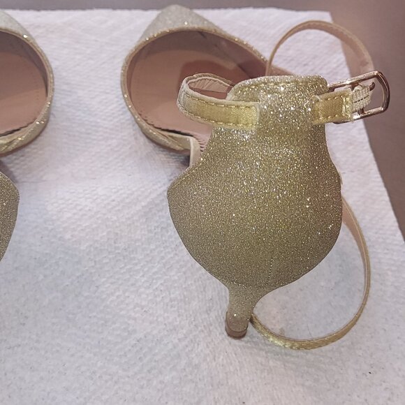 Gold kitten heel - Picture 2 of 7